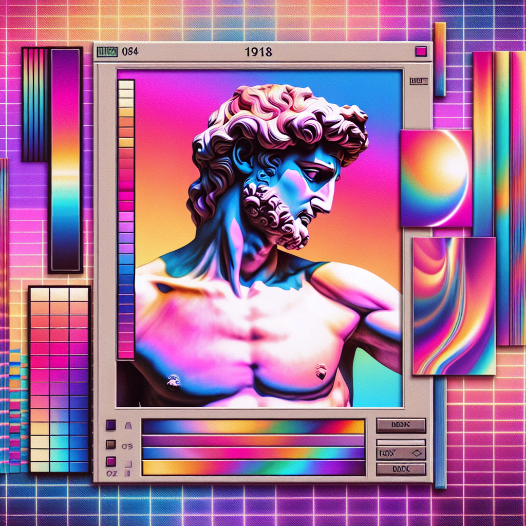 Vapor Funk: Funky Grooves with Vaporwave Aesthetics